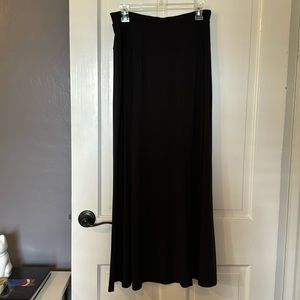 Clara Sunwoo black long skirt
